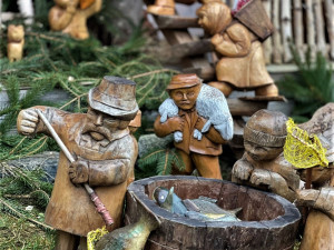 Nesmírně populární betlém s peklem najdete na jižním Plzeňsku, přijíždějí k němu návštěvníci i zdaleka