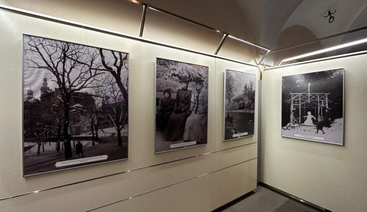 Zasněženou Plzeň před 130 lety představují unikátní historické fotografie pořízené ze skleněných negativů