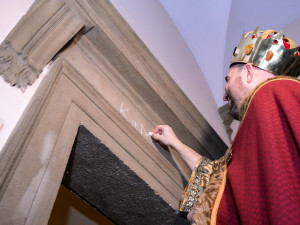 Do ulic Plzně tradičně vyrazili koledovat tři králové v zastoupení hejtmana, primátora a biskupa