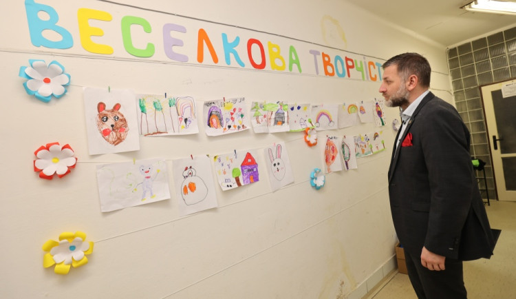 Krajskou ubytovnu pro uprchlíky z Ukrajiny obývá 150 osob, nově tam vzniklo i komunitní centrum