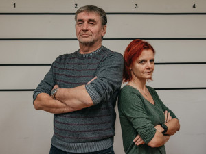 Kapitánka Michaela Nosková a její kolega kapitán František Müller představí veřejnosti závažné kauzy
