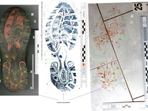 Krvavé stopy z místa činu v případu Vojtěch Hrdličky