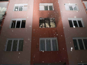 Požár domu v Dobřanech