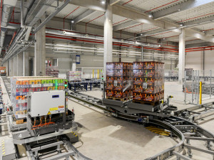 Plzeňský pivovar otevřel plně automatizovaný sklad za 780 milionů