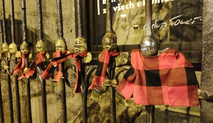 Tak zachytil andělíčka ve flanelu ve čtvrtek ráno známý plzeňský fotograf Milan Svoboda a fotografii publikoval ve facebookové skupině Plzeňáci