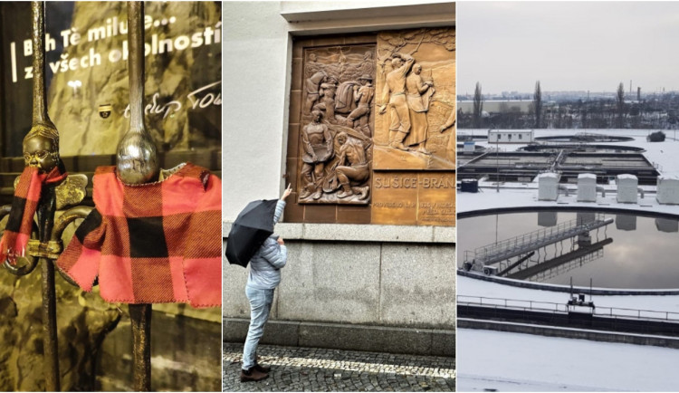 LEDEN 2023: Andělíček ve flanelu, tajemný reliéf i šokující video z čističky