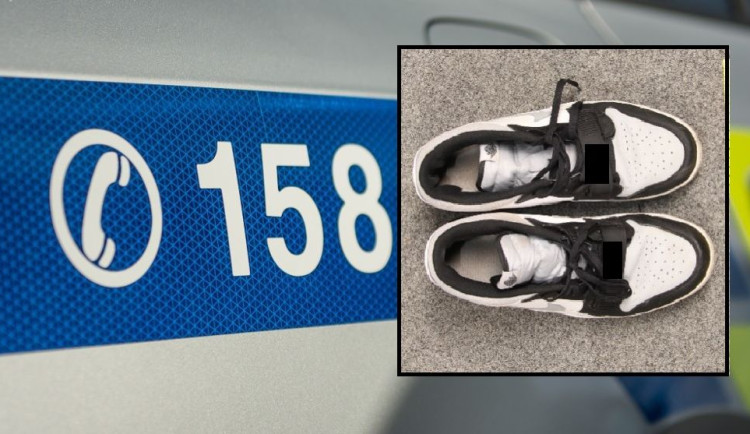Tyto boty ukradl lupič s injekční stříkačkou své oběti