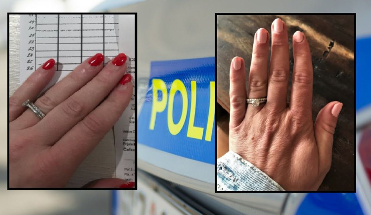 Žena ztratila dva prsteny s diamanty v hodnotě statisíců korun, teď po jejich nálezci pátrá policie