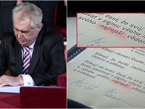 KOMENTÁŘ: Jak jsme kvůli chybě nechali Miloše Zemana podruhé podepsat jeho prezidentský slib