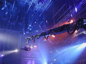 Jeřáb Supertechno používají filmaři po celém světě