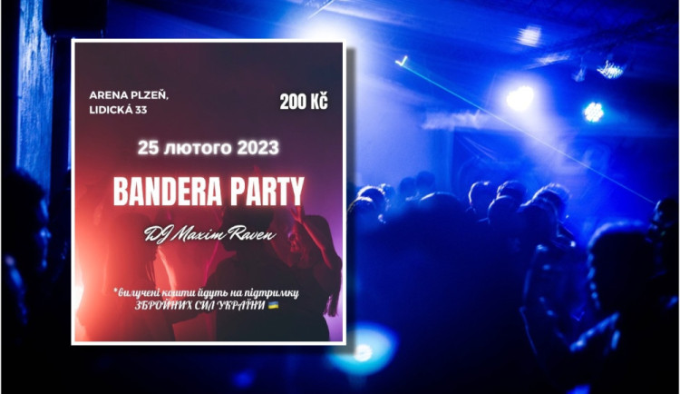 Původní plakátek na akci s kontroverzním názvem. Příště už se bude konat diskotéka pod názvem Ukrajinská party