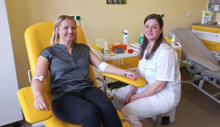 Domažlická nemocnice otevřela odběrové místo pro dárce krve, nemusí už dojíždět do Klatov