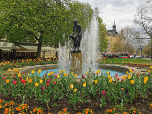 fontána Matka s dítětem