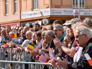 Plzeňané si při pietním aktu u pomníku Díky, Ameriko! připomněli osvobození, poprvé bez veteránů