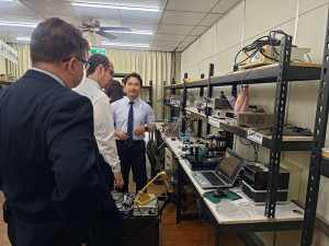 Tunghai University_návštěva laboratoře