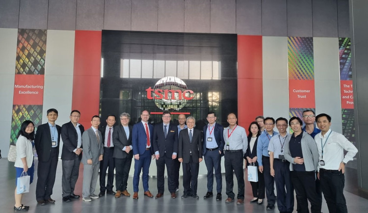 Vrcholem cesty na Tchaj-wan byla návštěva společnosti TSMC