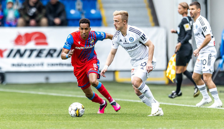 Fotbalisté Plzně v lize po 11 letech podlehli Olomouci, doma prohráli 1:3
