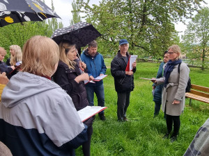 Více se zelení k relaxaci i herní prvky pro děti. Lidé z nejlidnatějšího obvodu promluvili do nové podoby Majakovského ulice