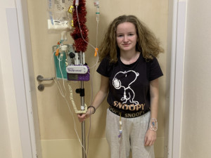 Julie ještě Česku před operací