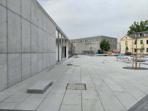 Obvod hledá nájemce pro dokončovanou bránu do Borského parku, bude tam kavárna a veřejné wc