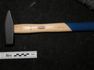 Nářadí použité při vloupání