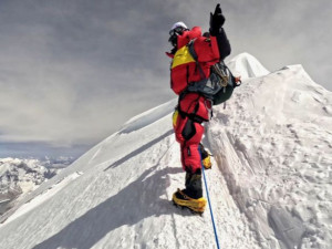 Eva Perglerová je teprve třetí Češkou na vrcholu Mount Everestu