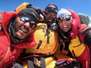 Eva Perglerová je teprve třetí Češkou na vrcholu Mount Everestu