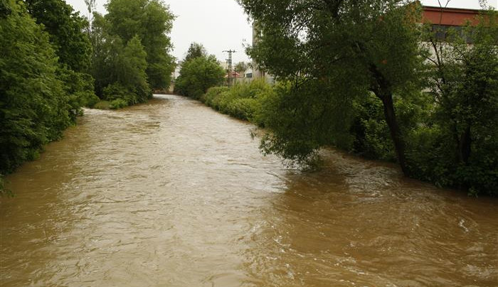 Povodně v Rokycanech v roce 2013