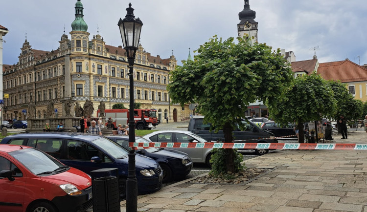 Anonymní výhružka uzavřela náměstí v centru Písku. Zásah skončil po téměř dvou hodinách
