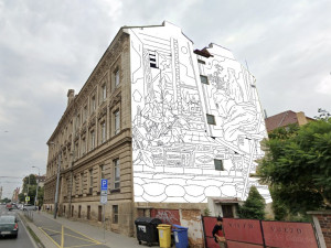 Jeden z návrhů, který se bude realizovat v Plzni. Bude samozřejmě vyveden v barvě