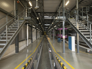 Rekonstrukce tramvajové vozovny Slovany