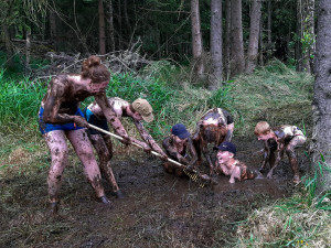 narušování drnu aneb ochrana přírody nemusí být nuda, foto: Lucie Koryťáková Nováková