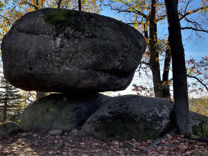 Kadovský viklan před akcí vandalů