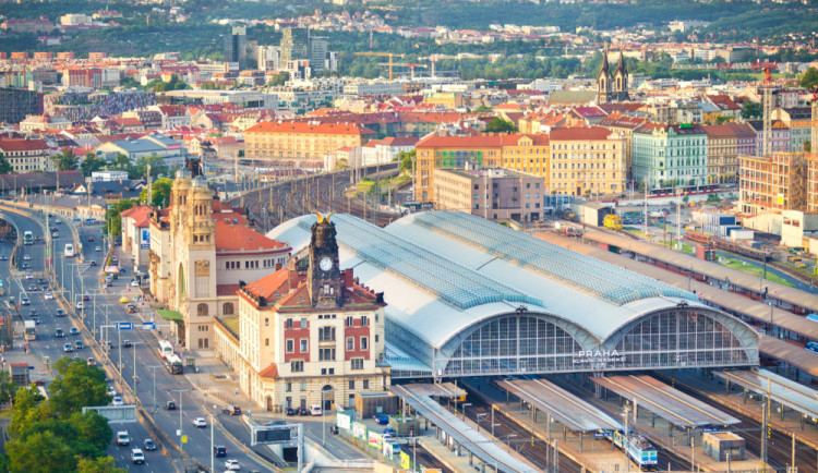Rekonstrukce zastřešení haly žst. Praha hl. n., fáze II. Foto: David Jančík © Ministerstvo dopravy