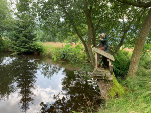 Pod statkem mají i rybník s vodníkem