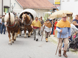 Šumavští středověcí soumaři půjdou poprvé s koňmi a obilím z Rakouska do Německa