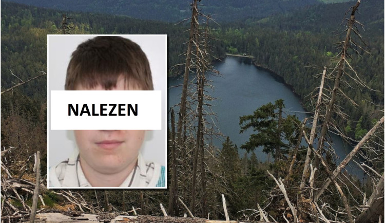 Policie ukončila pátrání po autistickém mladíkovi, který se ztratil u Černého jezera na Šumavě