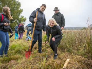 Loňského stromsázení v Brdech se zúčastnily tři tisíce dobrovolníků
