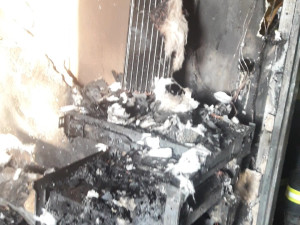 Požár dětského domova způsobil škodu za pět milionů. Plameny zdemolovaly kanceláře i trezor