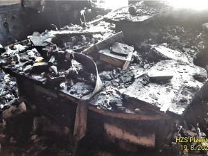 Požár dětského domova způsobil škodu za pět milionů. Plameny zdemolovaly kanceláře i trezor