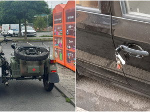 Lidé zapomínají klíčky v zapalování i ve dveřích svých motorových vozidel