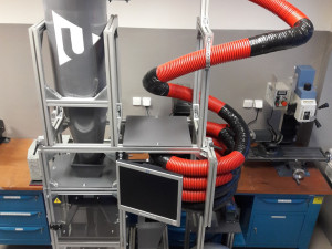 Laboratorní prototyp separátoru výzkumného centra RICE FEL