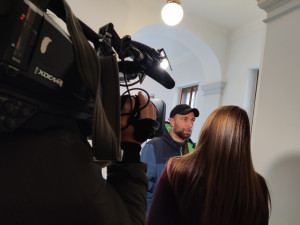 Tomáš Čermák u Krajského soudu v Plzni