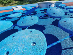 Na sídlišti vyrostl první skatepark, nahradil nevyužívaná volejbalová hřiště