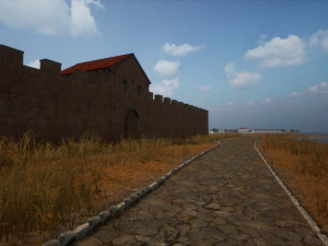 Kolonie Castrum Novum ve virtuální realitě.