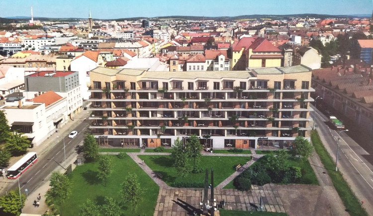 Prvním krokem k proměně nevábné lokality na náměstí Emila Škody má být stavba nového bytového domu