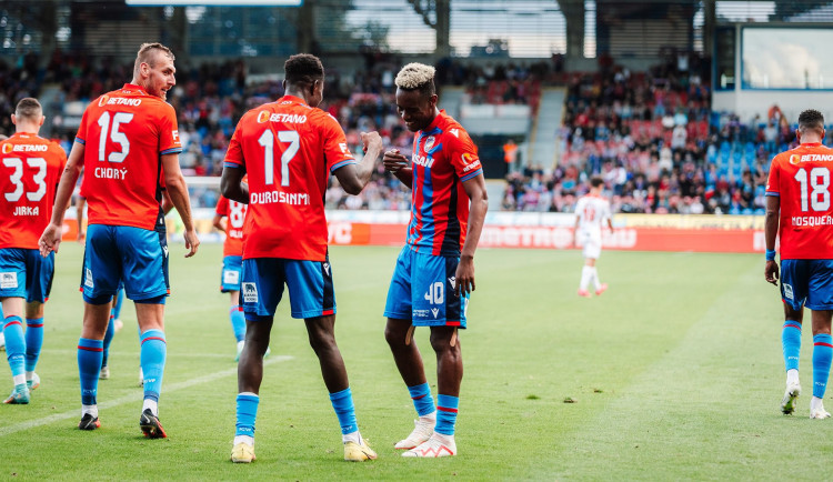 Fotbalisté Plzně rozdrtili Pardubice 6:2 a v lize poskočili na třetí místo. Vysoká výhra znamená nový klubový rekord