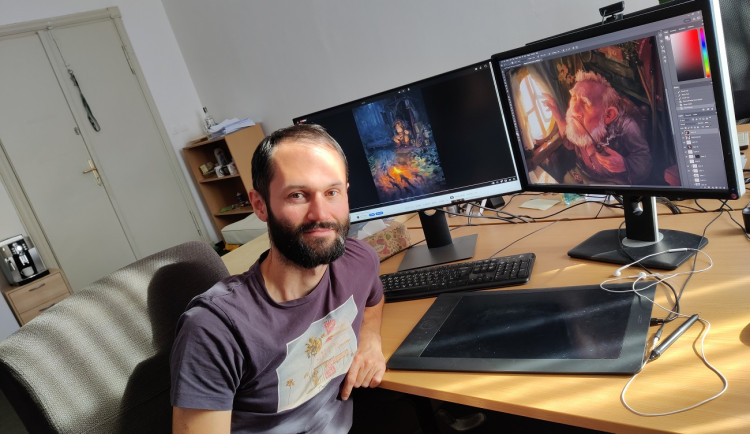 O ilustrátora z Plzně mají zájem světoví giganti, spolupracuje s Marvelem, Disney i Star Wars