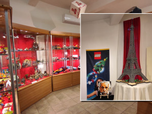 Deset tisíc a jedna kostička, model Eiffelovy věže i mnohé další mohou lidé obdivovat v přeštickém muzeu