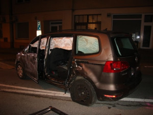 Tak to vypadalo na místě nehody